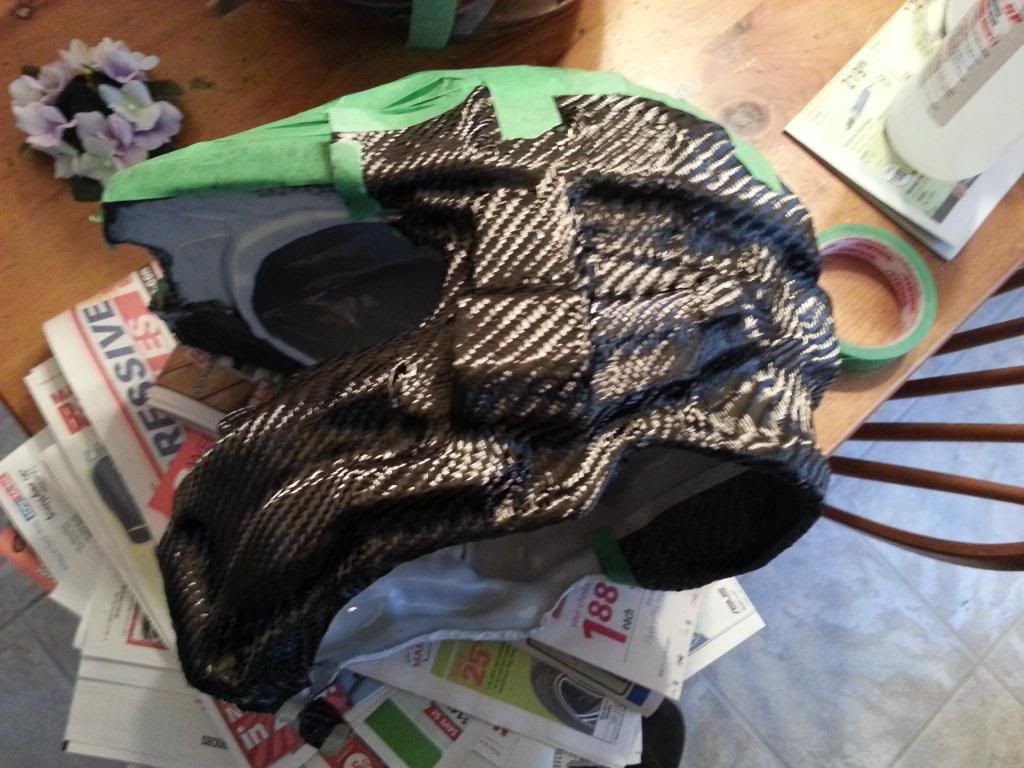 Carbon Fiber Halo 4 Master Chief Helmet RPF Costume and Prop Maker